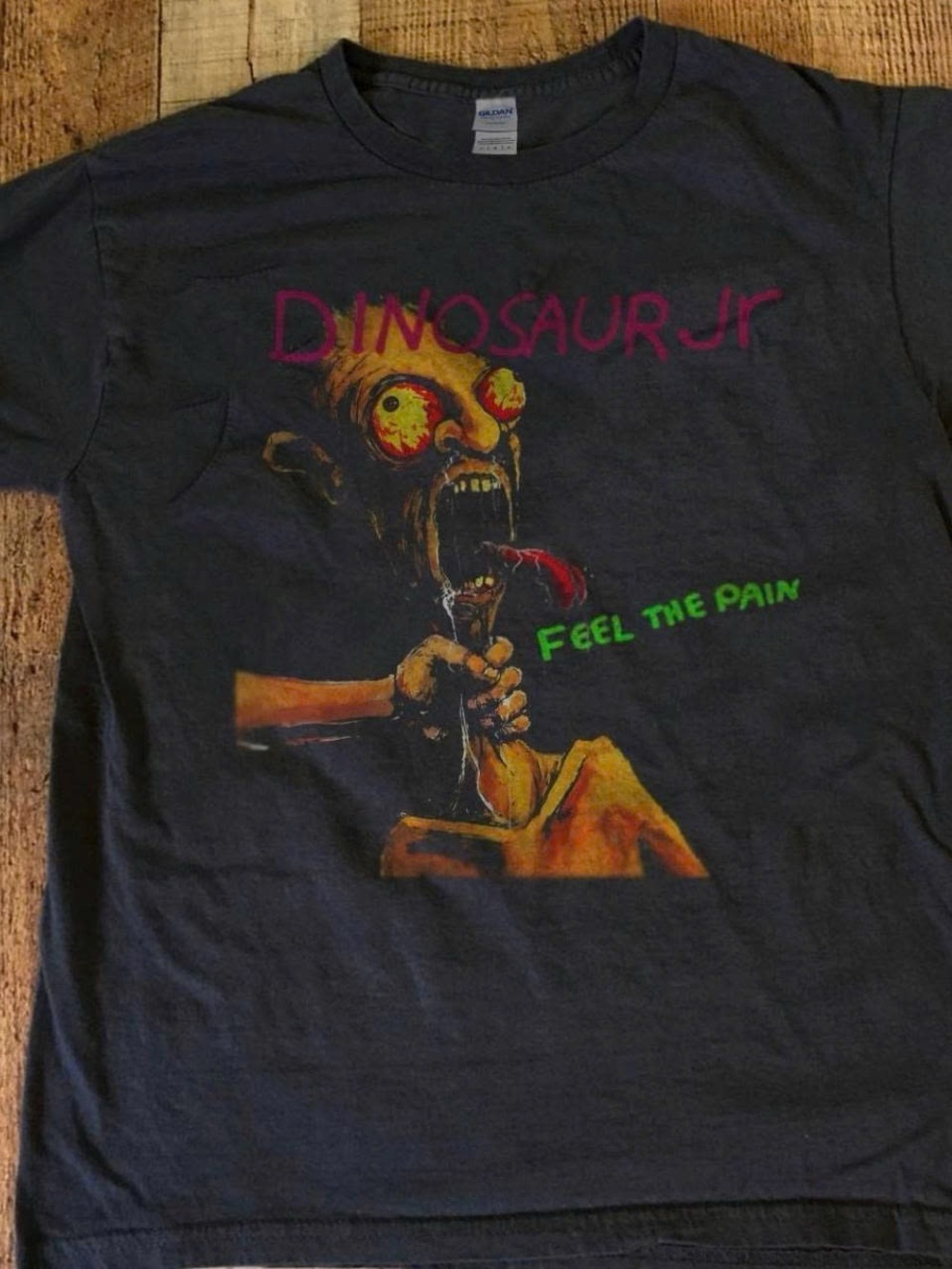 "Feel The Pain" Graphic Tee - Black
